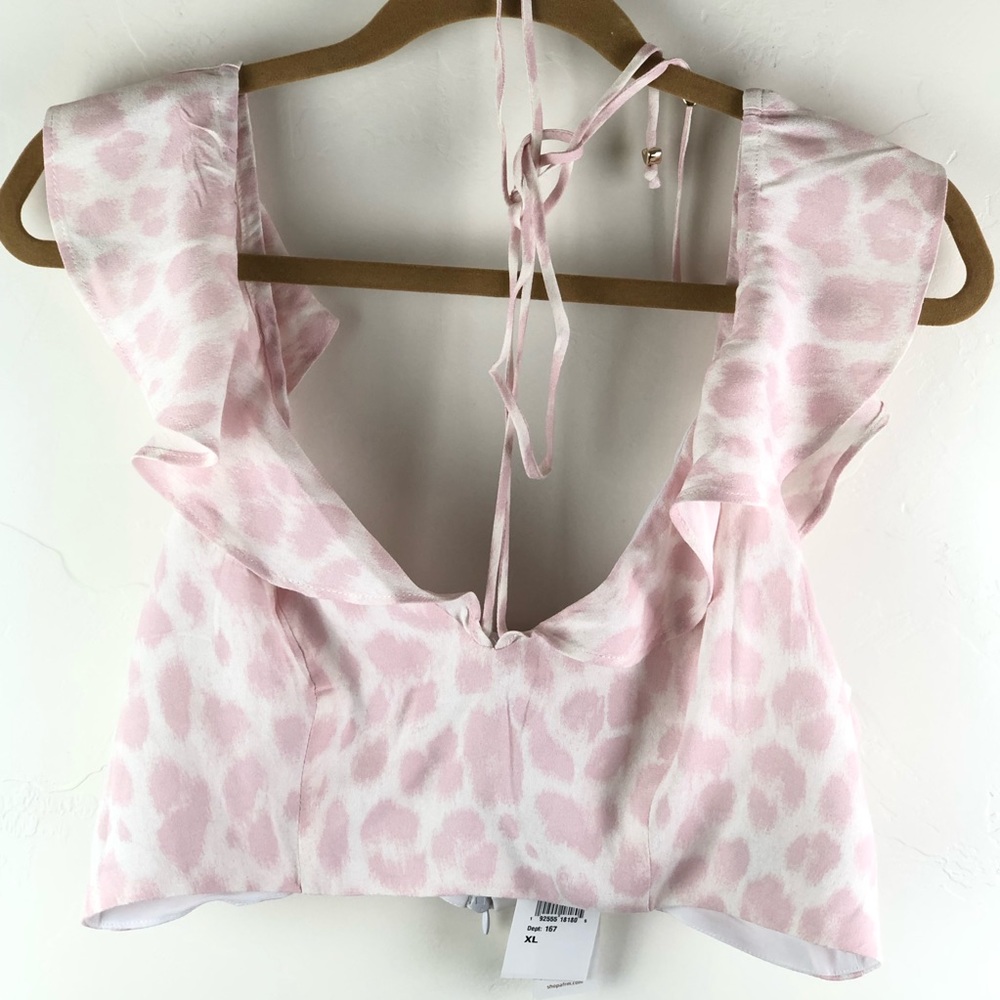 Sienna Ruffle Crop Top - Picture 5 of 8